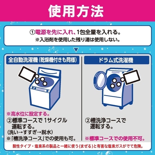 洗浄力 シュワッと洗たく槽クリーナー 9