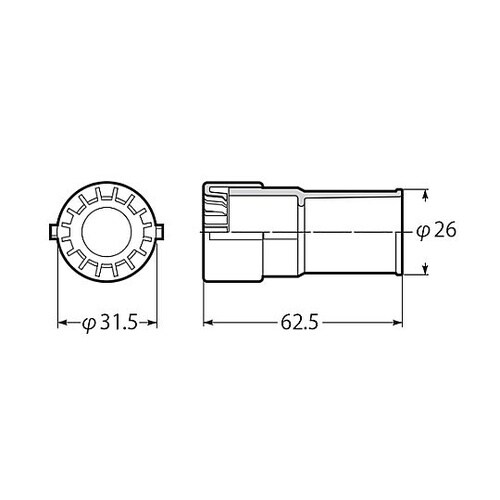 φ16mm フレキ管コンビネーションカッ