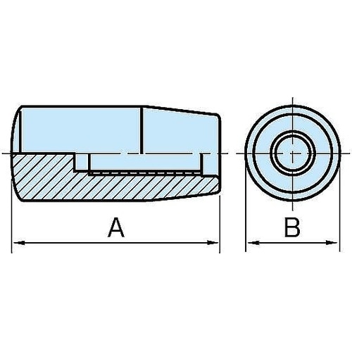 M8 /φ23x65 mm 雌ねじピラー