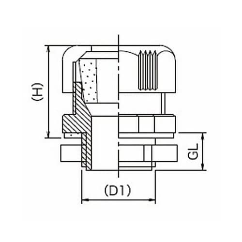 14.5−16.5mm/G3/4” ケー