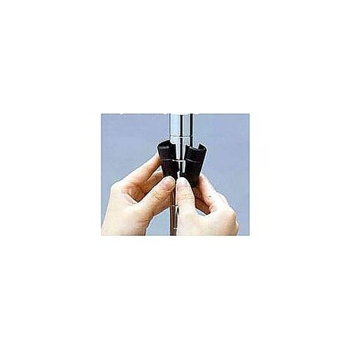 φ25mm用 メタルラック棚板固定部品(