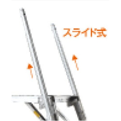 EA905DF−34 139−175cm 足場台(