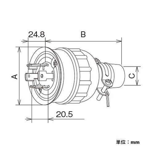EA940BM−11 AC250V/30A 防水型
