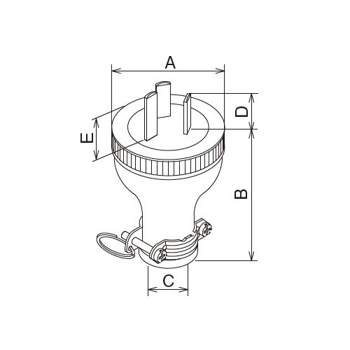 EA940BW−15 AC250V/15A ゴムプ