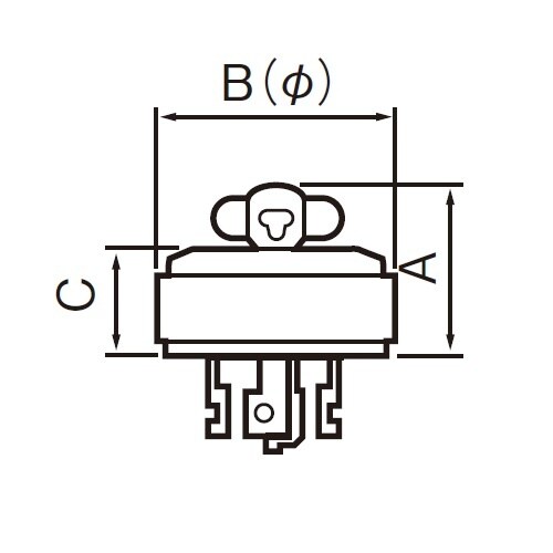 EA940BZ−123 250V/30A 引掛けプ