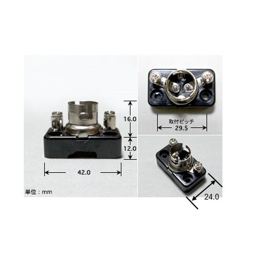 EA940C−41 BA−15D 電球用ソケット(