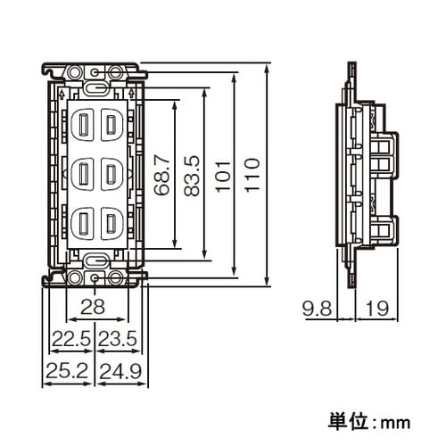 EA940CD−433 125V/15A 埋込コン