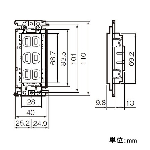 EA940CD−461 125V/15A 埋込コン