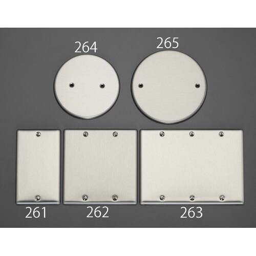 EA940CE−265 メタル製カバープレート(丸