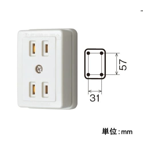 EA940CH−2 AC125V/15A 角形コン