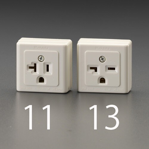 EA940CJ−13 250V/20A 接地付角型