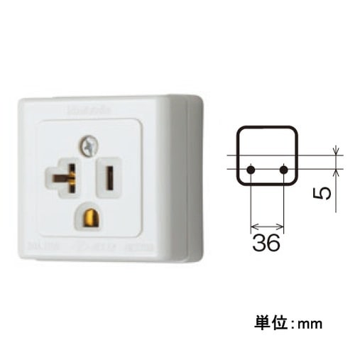 EA940CJ−13 250V/20A 接地付角型