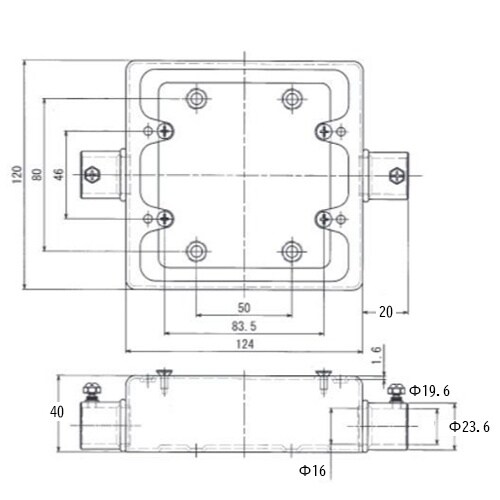 EA940CS−15 E19 露出スイッチボックス