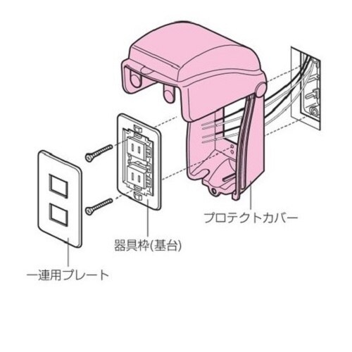 EA940CS−393 91x167mm コンセン