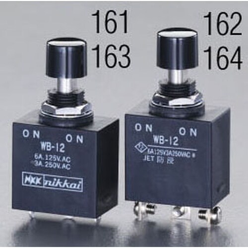 EA940DA−162 125V/6A 押しボタン