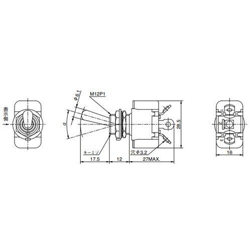 EA940DH−231 125V/15A 単極単投