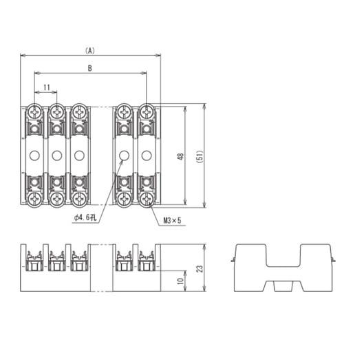EA940DL−61 250V/10A/1極[6.