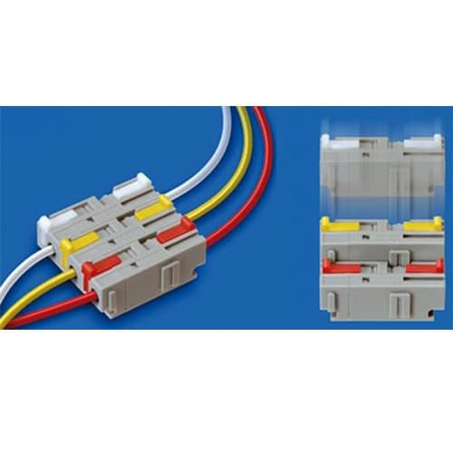 EA940DM−123 スクリューレス端子台(連結