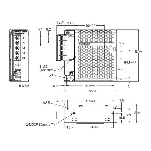 EA940DN−62A DC 5V/ 50W スイ