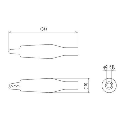 EA940DP−31 小クリップ(赤)