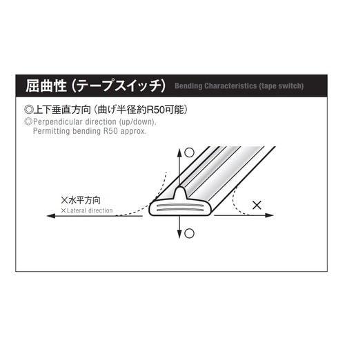 EA940FK−50 50cm テープスイッチ(黄