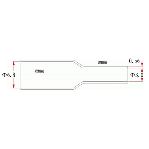 EA944BA−6.8 6.8mmx 1m 熱収