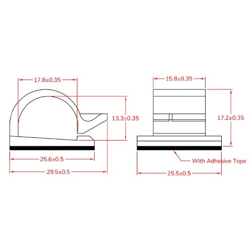 EA945AD−14A 17.8x13.3mm ワ