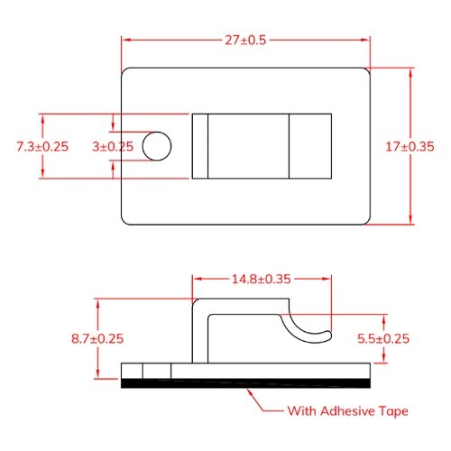 EA945AD−5A 14.8x5.5mm ワイヤ