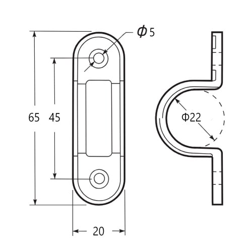 EA947BS−41 22mm サドル(ベージュ