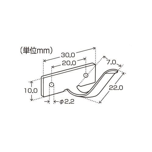 EA947FA−74 30x10x22mm ワイヤ
