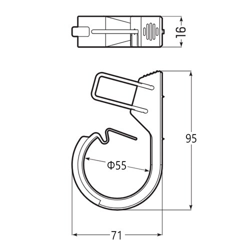 EA947FD−122 φ55mm[ALC/木材用