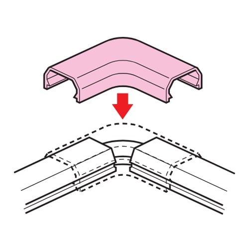 EA947HM−2F 23x53mm モールコーナ