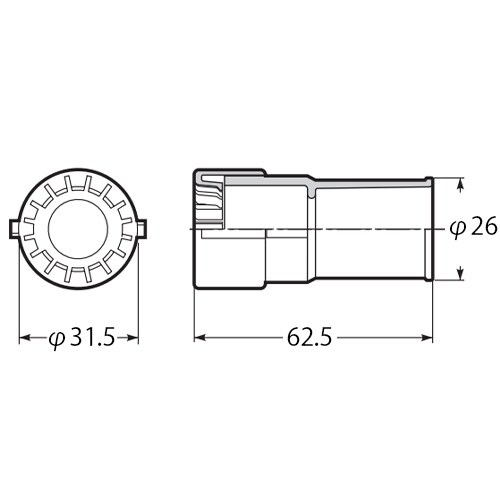 EA947HN−21F φ16mm フレキ管コンビ