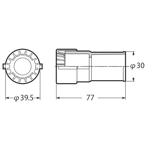 EA947HN−22F φ22mm フレキ管コンビ