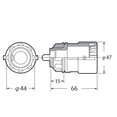 EA947HN−23H φ28mm フレキ管用防水