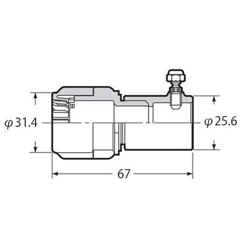 EA947HN−253 φ16mm フレキ管用薄鋼