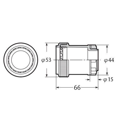 EA947HP−84 φ28mm フレキ管用防水コ