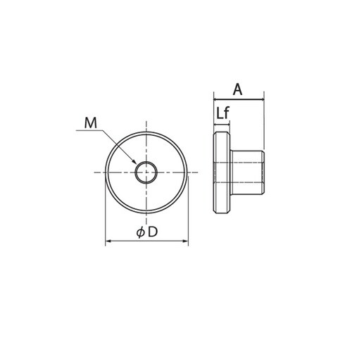 EA948BW−81 M4x 9.5mm ローレッ
