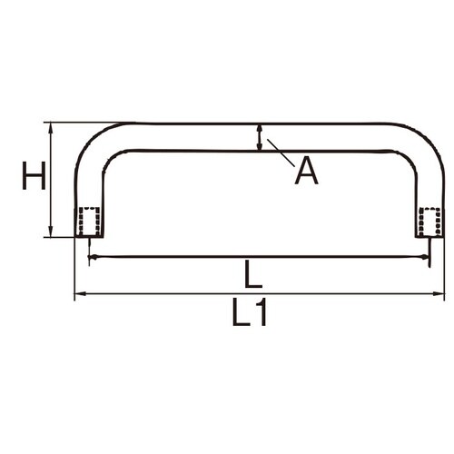 EA948BZ−1 M4/ 35mm 雌ねじ取手(