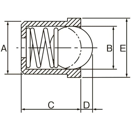 EA948DB−101 5x 4mm ボールプラン