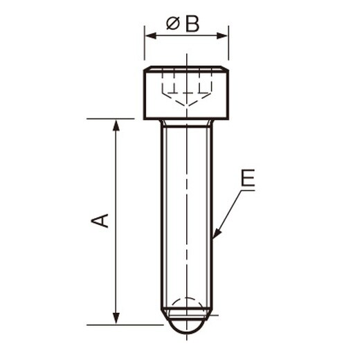 EA948DJ−317 M12x 52 mm [球