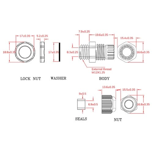 EA948HB−112 3.0−6.5mm ケーブ