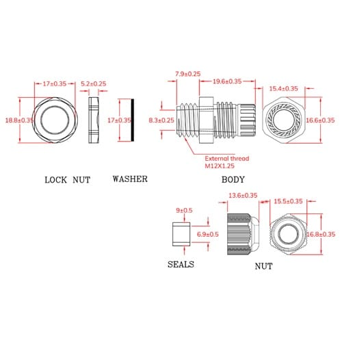 EA948HB−113 3.0−7.5mm ケーブ