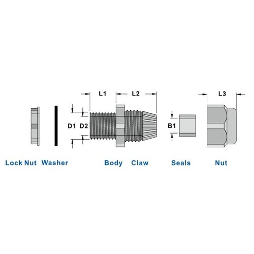EA948HB−120 10 −14 mm ケーブ