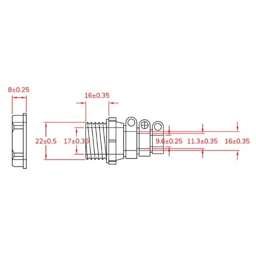 EA948HB−212 9.6 −16 mm ケ