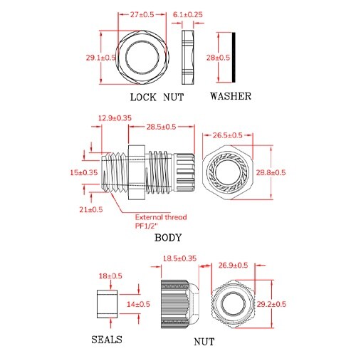 EA948HB−4 10−14mm/G1/2” ケ