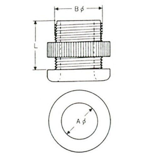EA948HJ−19 19mm ブッシング(黒/