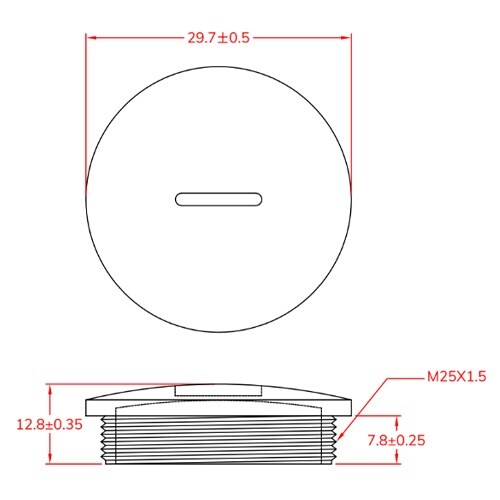 EA948HK−125B M25x1.5mm スク