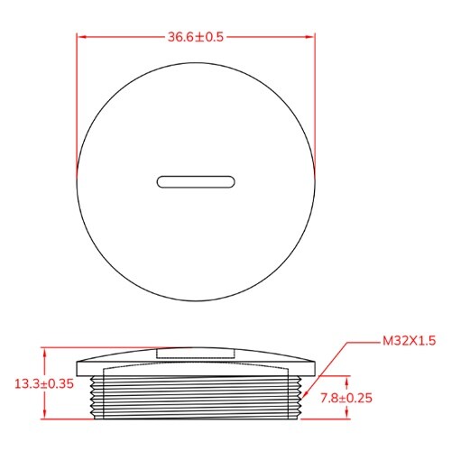 EA948HK−132B M32x1.5mm スク