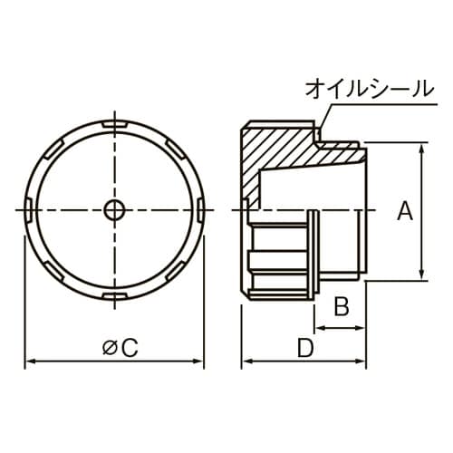 EA949CV−2 G3/8” オイルキャップ